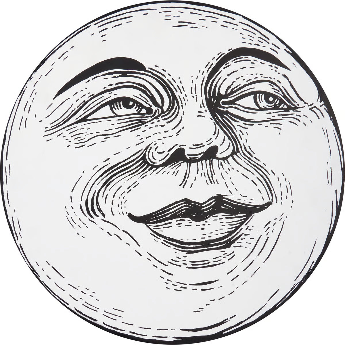 Man in the Moon Wall Décor – Cottagecore Halloween Accent