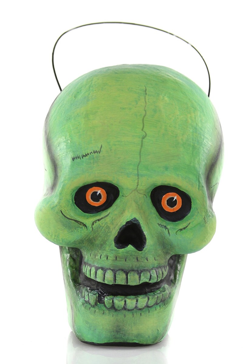 SCARY SKULL CANDY BUCKET