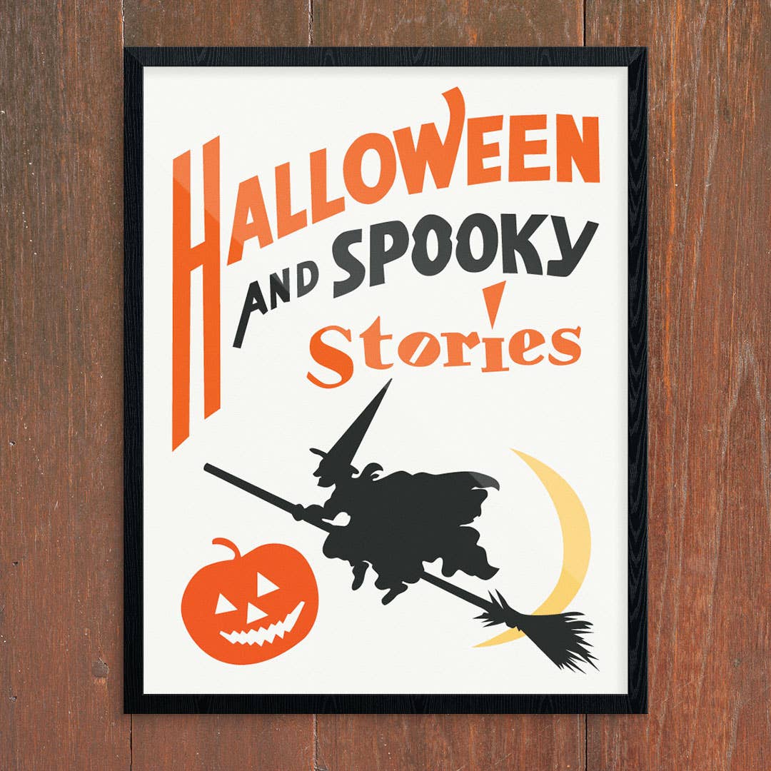 8" x 10 Halloween & Spooky Stories Print