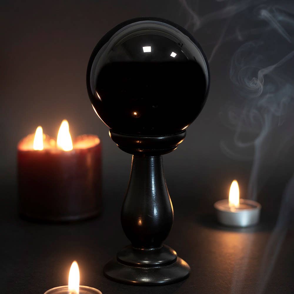 Mystical Crystal Ball on Stand