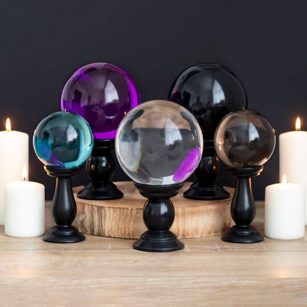 Mystical Crystal Ball on Stand