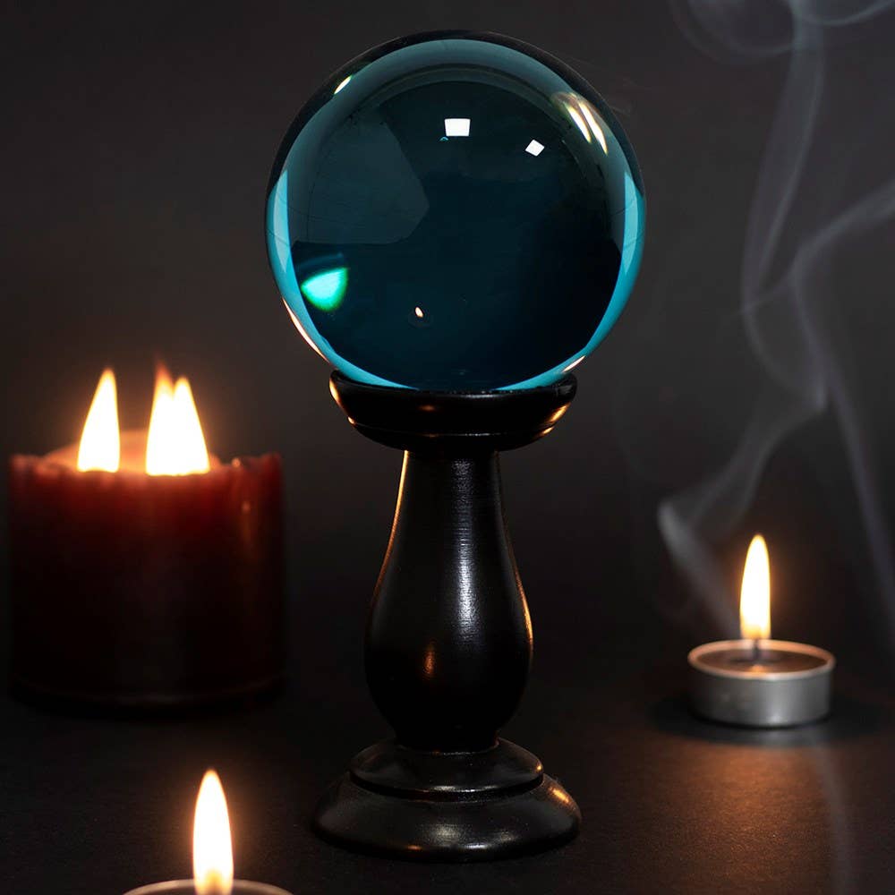 Mystical Crystal Ball on Stand