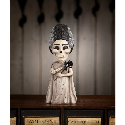 Shelley Skelly – Gothic Bride Skeleton Figurine by Bethany Lowe