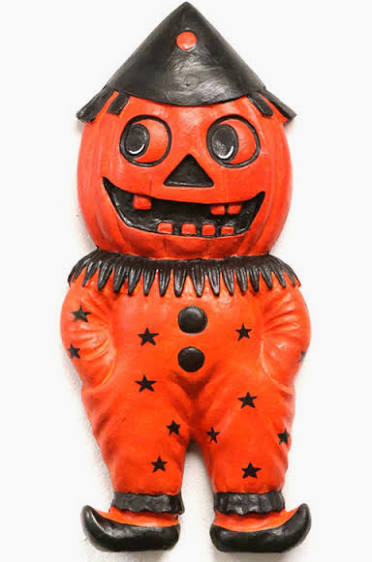 VINTAGE HALLOWEEN WALL DECOR-PUMPKIN
