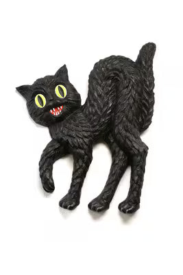 VINTAGE HALLOWEEN WALL DECOR-CAT